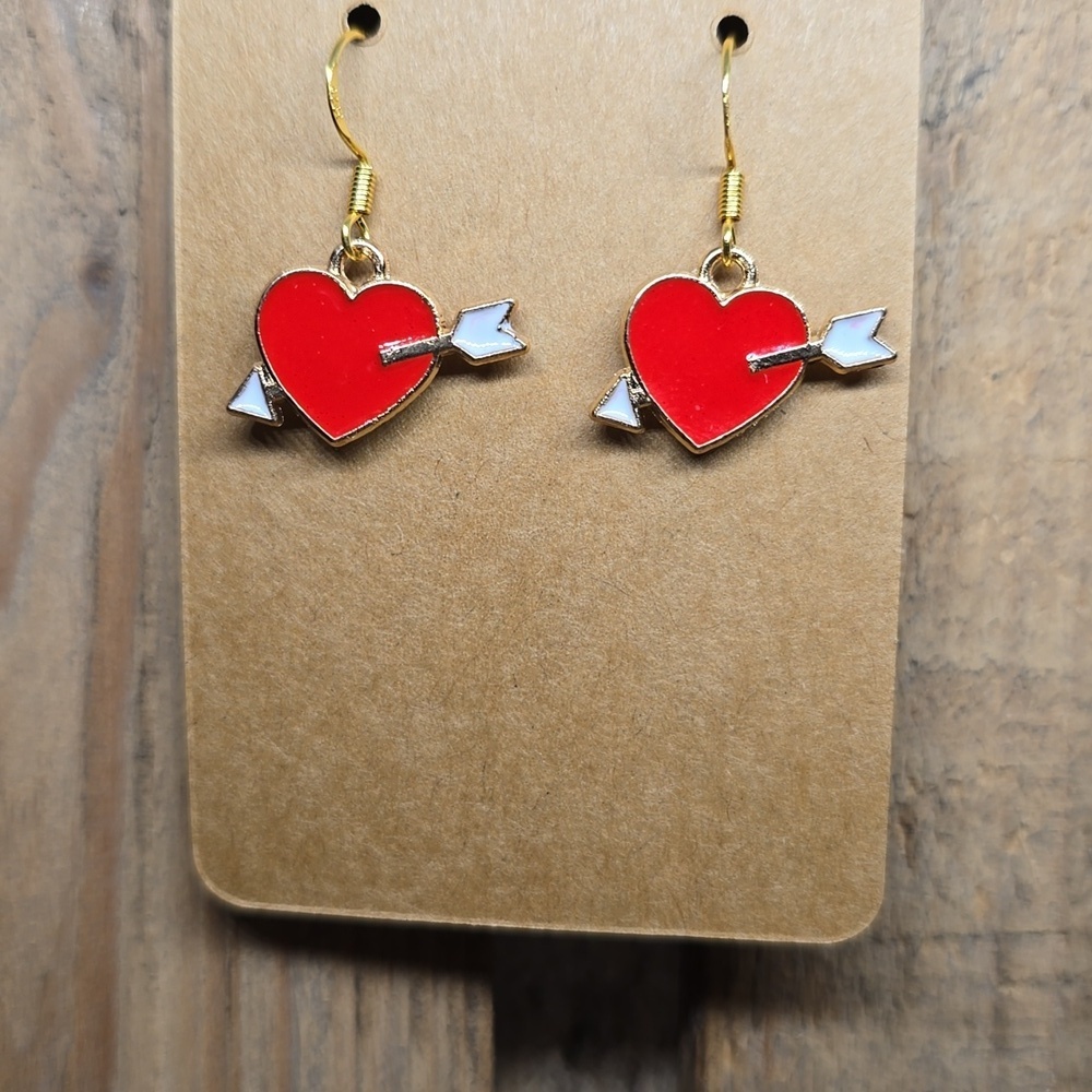 Valentine's Day Heart Earrings